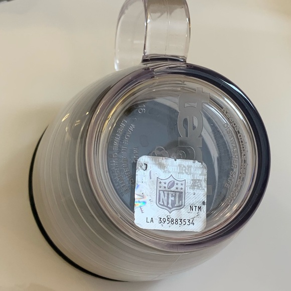 NWT tervis NFL® Carolina Panthers Tumbler W Travel Lid & Handle Mug 16 ounces - Picture 7 of 9